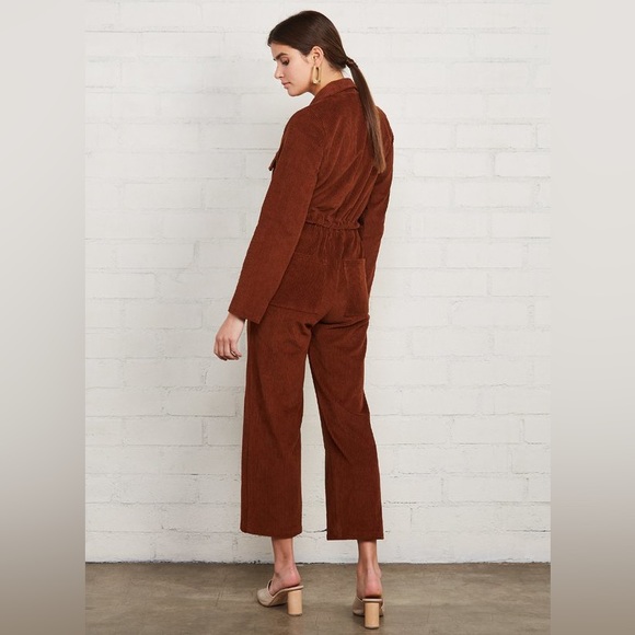 Rachel Pally Dylan Corduroy Jumpsuit in Brown Sugar - Picture 4 of 12
